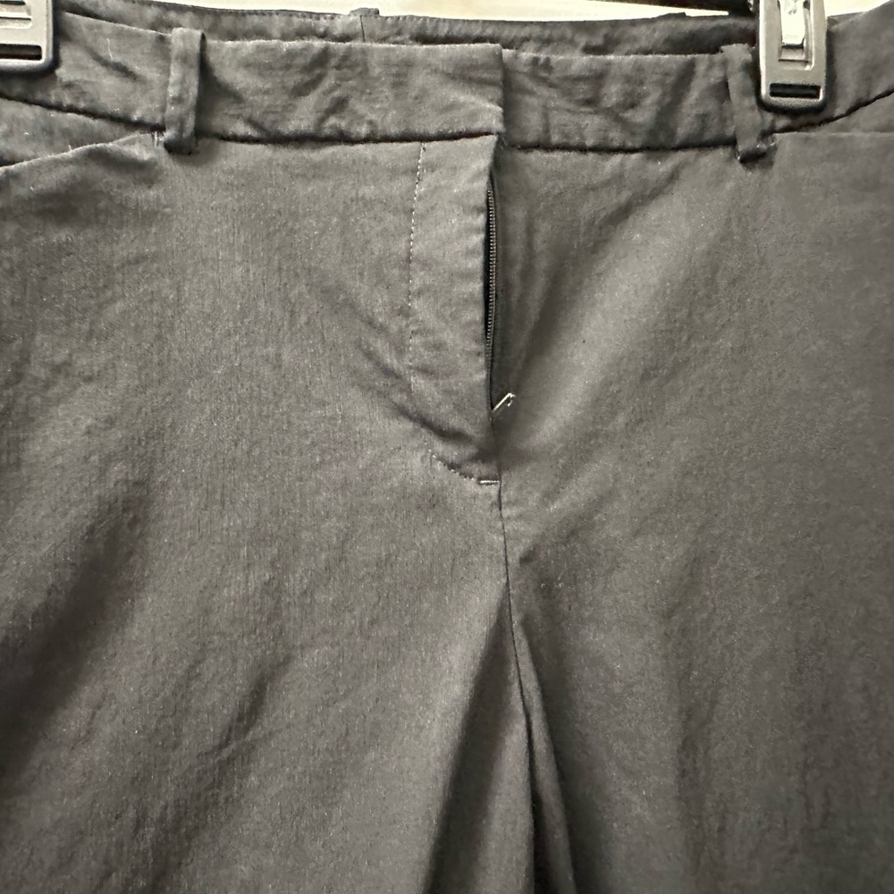 Slim Fit straight leg pants.